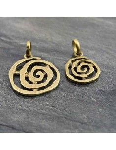 Colgante espiral Celta bronce