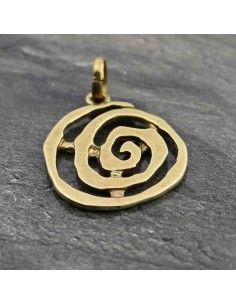 Colgante espiral Celta bronce 2