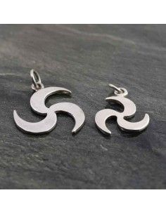 Colgante trisquel plata