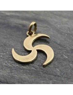 Colgante trisquel bronce 2