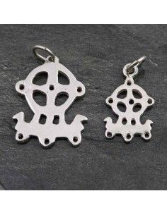 Colgante Carro Solar plata