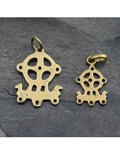 Colgante Carro Solar bronce