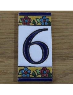 Número de cerámica 6